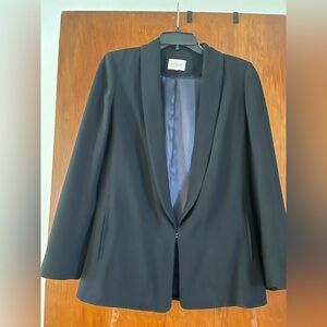Sezane Black Blazer Sarina Jacket Blazer